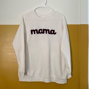 Isabel Maternity “Mama” Sweatshirt